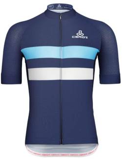 CEROTIPOLAR Eng anliegendes AirCool Radtrikot für Herren, Bike Shirts UPF50+, PRO Dry Fit Leichtgewicht-Stoff von CEROTIPOLAR
