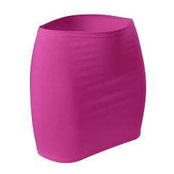 CFLEX Damen Variotube-Nierenwärmer, Shirtverlängerung, Minirock aus Baumwolle - Fuchsia XL-XXL von CFLEX