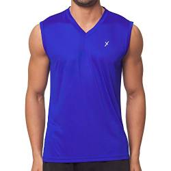 CFLEX Herren Sport Shirt Fitness Muscle-Shirt Sportswear Collection - Royal S von CFLEX