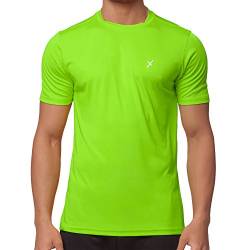 CFLEX Herren Sport Shirt Fitness T-Shirt Sportswear Collection - Electric Green M von CFLEX