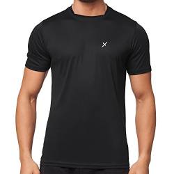 CFLEX Herren Sport Shirt Fitness T-Shirt Sportswear Collection - Schwarz S von CFLEX