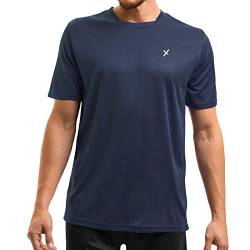CFLEX Herren Sport Shirt Fitness T-Shirt piqué Sportswear Collection - Navy M von CFLEX
