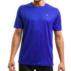 CFLEX Herren Sport Shirt Fitness T-Shirt piqué Sportswear Collection - Royal M von CFLEX