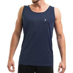 CFLEX Herren Sport Shirt Fitness Tanktop Sportswear Collection - Navy M von CFLEX