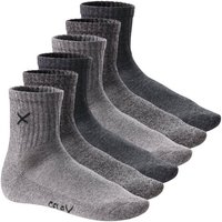 CFLEX Sportsocken CFLEX Damen & Herren Short Crew Socks (6 Paar) - Sports Mouline 35-38 von CFLEX