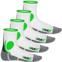 CFLEX Sportsocken Damen und Herren Running Funktions-Socken (4 Paar) Laufsocken von CFLEX