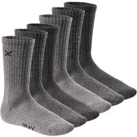 CFLEX Sportsocken Lifestyle Crew Socks (6 Paar) für Damen & Herren mit Frotteesohle von CFLEX