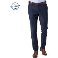 CG Herren Hose blau Schurwolle Slim Fit von CG