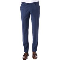 CG Herren Hose blau Wolle Slim Fit von CG