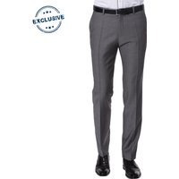 CG Herren Hose grau Schurwolle gemustert Slim Fit von CG