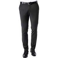 CG Herren Hose schwarz Schurwolle Slim Fit von CG