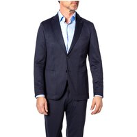 CG Herren Sakko blau Jersey meliert Slim Fit von CG