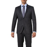 CG Herren Sakko blau Mikrofaser Slim Fit von CG