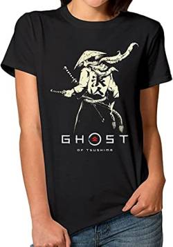 Dream T-Shirts Hemdens Ghost of Tsushima T-T-Shirts Hemden, Women`s Tee(Medium) von CHABA