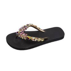 CHANCLAS by simone herrera ADELA MULTICOLOR | handmade | exclusive und einzigartig | Kollektion 2024 (black, EU Schuhgrößensystem, Erwachsene, Damen, Numerisch (von/bis), M, 41, 42) von CHANCLAS by simone herrera