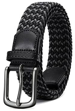 CHAOREN Elastischer Gürtel Herren, Stretchgürtel Herren 35mm für Lässige Hose, Robuste Bauweise und Gut Bewegen Kann von CHAOREN