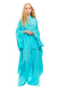 CHAOUICHE Kimono für Damen, Blau, XL von CHAOUICHE
