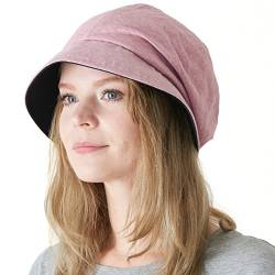 CHARM Damen Sonne Hut Bio Baumwolle Japanisch Design Weich UV Schutz Rot von CHARM