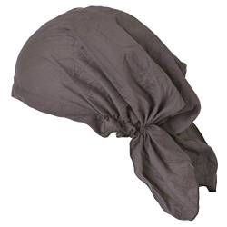CHARM Herren Kopftuch Bandana Piraten - Mütze aus 100% Baumwolle für Sommer Kopftücher Auch für Damen Braun von CHARM