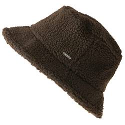 CHARM Winter Bucket Hat Fischerhut - Teddy Fell Anglerhut Chemo Bio Baumwolle Braun von CHARM