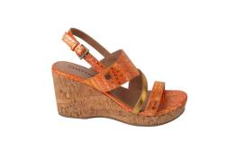 CHATTAWAK Damen 15colomaorange37 Sandale mit Absatz, Orange, 37 EU von CHATTAWAK