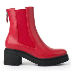 CHATTAWAK Damen 16 Jahre Mode-Stiefel, rot, 38 EU von CHATTAWAK