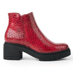 CHATTAWAK Damen 16Leonrouge38 Mode-Stiefel, rot, 38 EU von CHATTAWAK