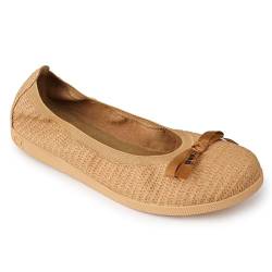 CHATTAWAK Damen 17gironacamel38 Ballerinas, Camel, 38 EU von CHATTAWAK