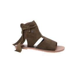 CHATTAWAK Damen 5VioletteKhaki38 Sandale mit Absatz, kaki, 38 EU von CHATTAWAK