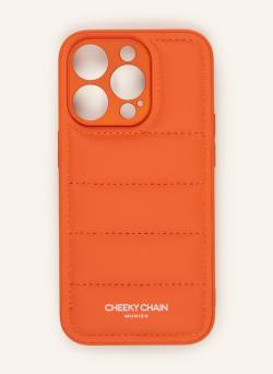 Cheeky Chain Munich Smartphone-Hülle orange von CHEEKY CHAIN MUNICH