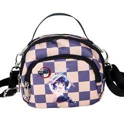 CHENMA Damen Anime Handtasche Umhängetasche Crossbody Abendtasche Citytasche Schultertasche Handbag mit breitem Schultergurt DS Purple von CHENMA