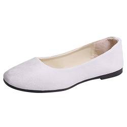 Ballerinas Damen Elegant, Frauen Freizeit Schuhe Geschlossene Sportlich Walkingschuhe Klassische Ballerinas Bequeme Flache Schuhe von CHENSIYU