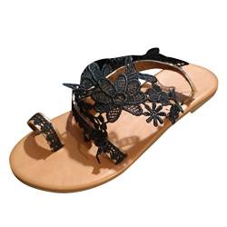 CHENSIYU Hausschuhe Damen Sommer Römersandalen Schlappen Keil Strand Sommerschuhe Sandalen Schlappen Weiche Klassische von CHENSIYU