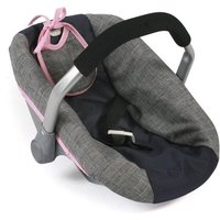 CHIC2000 Puppen Autositz Grau-Navy von CHIC2000