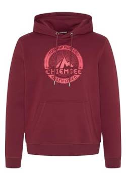 CHIEMSEE Hoodie mit Label-Mountain-Motiv von CHIEMSEE