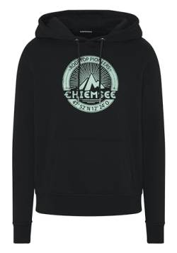 CHIEMSEE Hoodie mit Label-Mountain-Motiv von CHIEMSEE