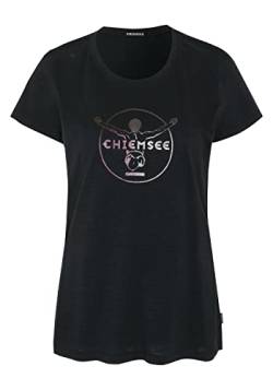 T-Shirt mit Jumper-Frontprint von CHIEMSEE