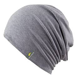 CHILLOUTS Unisex Longbeanie Acapulco Hat Beanie Mütze, Light Grey, Einheitsgröße von CHILLOUTS