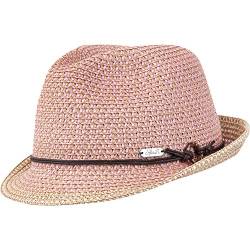 CHILLOUTS Verstellbarer Sommerhut - Trilby Rimini Hat - Damen rosa S-M von CHILLOUTS