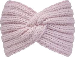 Stirnband im Schleifenlook - rosa Winterstirnband für Damen - Chillouts Tina Headband von CHILLOUTS