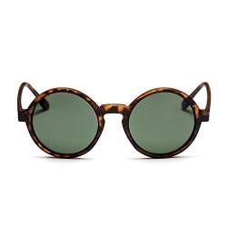 CHPO Unisex-Erwachsene Sam Sonnenbrille, Braun (Turtle Brown/Green), 46 von CHPO