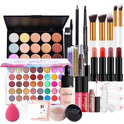 CHSEEO Schmink Geschenkset Make-Up Set Kosmetik Makeup Paletten Schminkkoffer Schminke für Gesicht, Augen und Lippen, Elegante Geburtstagsgeschenk #3 von CHSEEO
