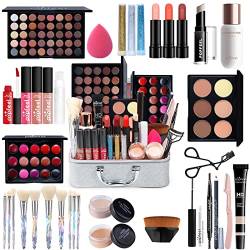 CHSEEO Schmink Geschenkset Make-Up Set Kosmetik Makeup Paletten Schminkkoffer Schminke für Gesicht, Augen und Lippen #10 von CHSEEO