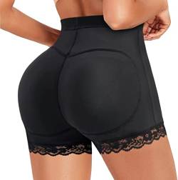CHUMIAN Damen Butt Lifter Gepolsterter Unterhose Po Push Up Bauchweg Bauchkontrolle Höschen Hüft Seamless Unterwäsche von CHUMIAN