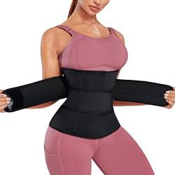 CHUMIAN Korsett Damen Waist Trainer Taillenformer Bauchweggürtel Taille Cincher Body Shaper Sportgürtel von CHUMIAN