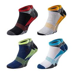 ChiliLifestyle Sneaker Color AirGrip, 4 Paar, für Damen und Herren, Sport und Freizeit, atmungsaktiv, farbig, Elastic Band, Mesh Gewebe, Baumwolle, designed in Germany von CHiLI Lifestyle Socks