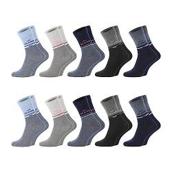 ChiliLifestyle Socken Jeans, Damen, Herren, 10 Paar, Baumwolle, Blau Töne, Größe:39/42 von CHiLI Lifestyle Socks