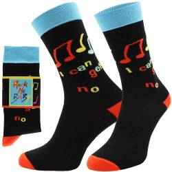 ChiliLifestyle Socks 1 Paar Geschenksocken mit witziger Banderole für Damen & Herren atmungsaktiv und nachhaltig produziert, Größe:41-45, Variante:Get No von CHiLI Lifestyle Socks