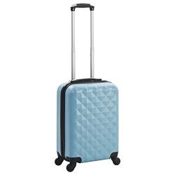 CIADAZ Hartschalen-Trolley, Handgepäck, Trolley Koffer, Reisekoffer, Rollkoffer, Hartschalenkoffer, Kofferorganizer, Blau ABS von CIADAZ