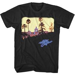 CID Herren Eagles-Hotel California T-Shirt, Schwarz, XL von CID